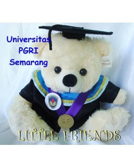 Boneka Wisuda Universitas PGRI Semarang (30 cm)